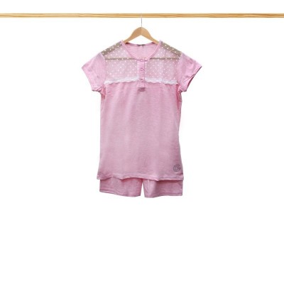 PIGIAMA DONNA G.G CO RTO EMILIA ROSA.MEL L