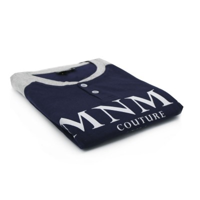 PIGIAMA LUNGO COTONE UOMO MINIMAL L
