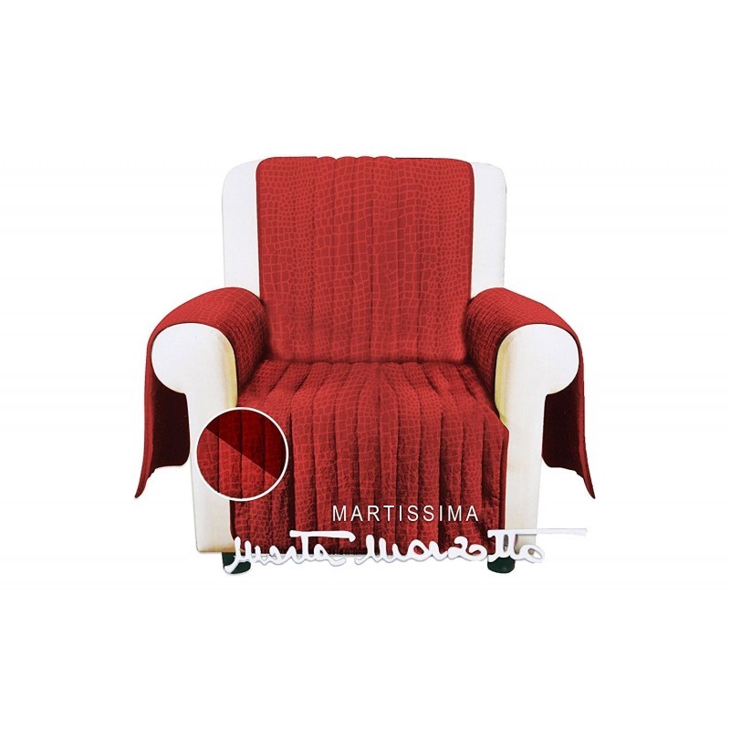 COPRIPOLTRONA TRAP. ART EVOLUTION 60X210 ROSSO/BORDEAUX