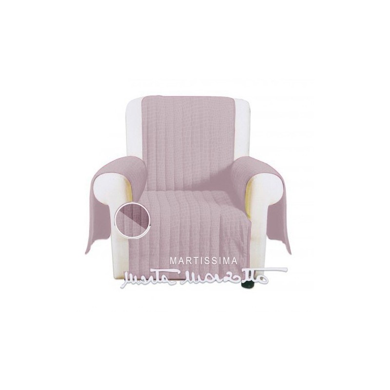 COPRIPOLTRONA TRAP. ART EVOLUTION 60x210 ROSA ANTICO