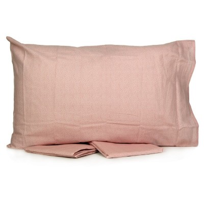 COMPLETO LETTO IN COTONE LOVETESSILE PER LETTO SINGOLO ROSA