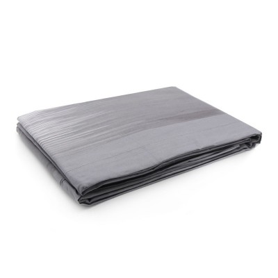 COMPLETO LETTO IN COTONE LOVETESSILE PER LETTO SINGOLO GRIGIO