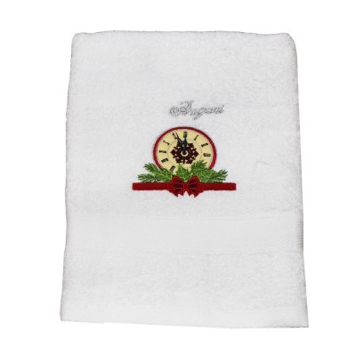 COMPLETO BAGNO SPUGN A 1+1 M.MARZOTTO -BIANCO/OROLOGIO BUSTA