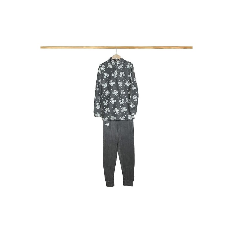 PIGIAMA DONNA IN PIL E GABRIELLA GUCCI MOD.SL890 GREY XL