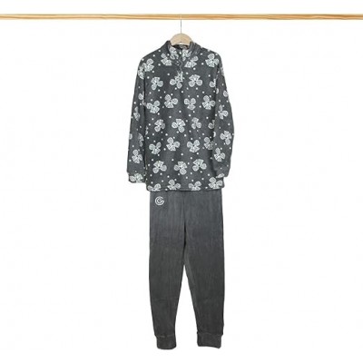 PIGIAMA DONNA IN PIL E GABRIELLA GUCCI MOD.SL890 GREY XL