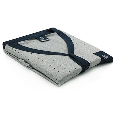 PIGIAMA UOMO CALIB. G. G. COT. LUNGO ROMEO  GRIGIO M. TG.60