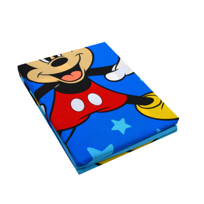COMPLETO LETTO BAMBINO IN COTONE DISNEY TOPOLINO PER LETTO SINGOLO