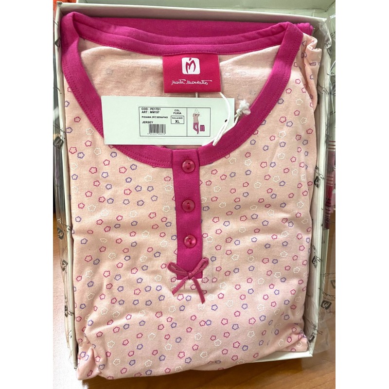 PIGIAMA TRIS COTONE DONNA MARTA MARZOTTO XL