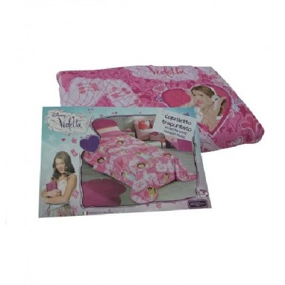TRAPUNTINO MICROFIBR A DISNEY 1P VIOLETTA LOVE MUSIC-FUXIA