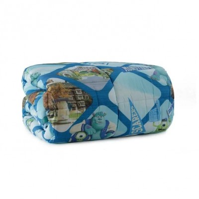 TRAPUNTA MICROFIBRA DISNEY 1P MONSTERS UNIVERSITY - BLU