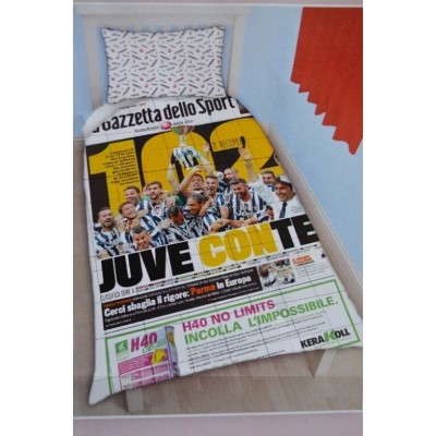 TRAPUNTINO MICROFIBRA FC JUVENTUS PER LETTO SINGOLO