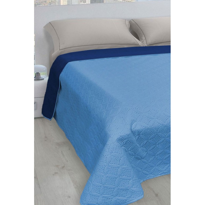 COPRILETTO 1P LIABEL  CELESTE/BLU ART.LASER