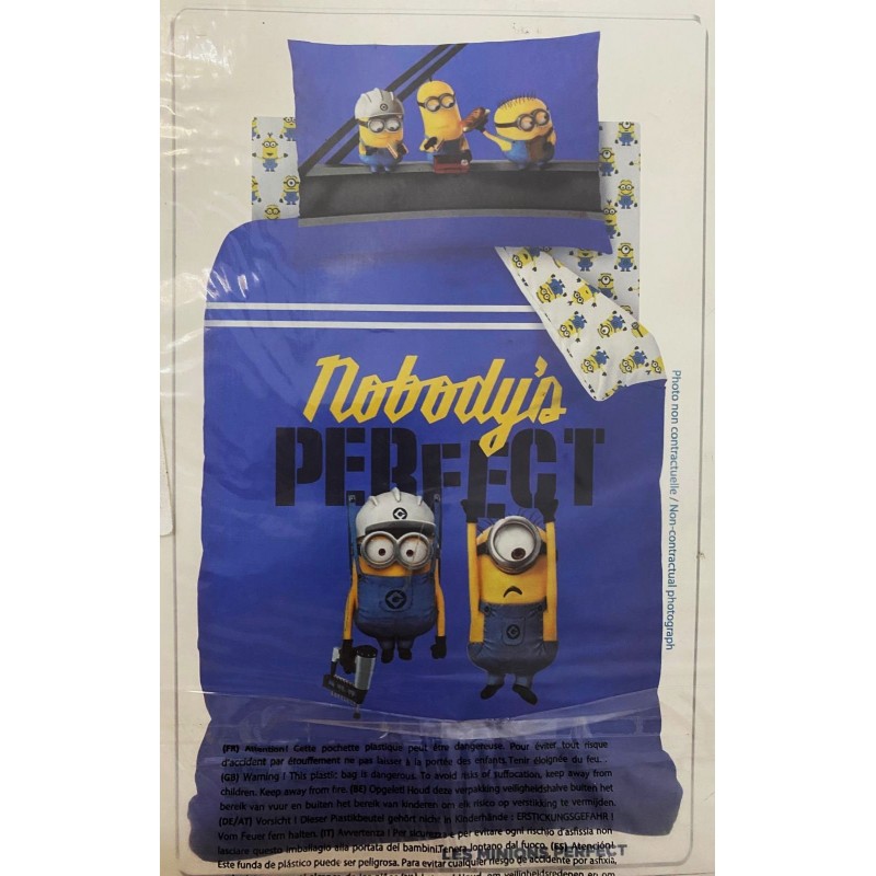 SACCO COPRIPIUMINO MINIONS PER LETTO SINGOLO