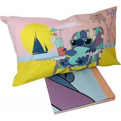 COMPLETO LETTO IN COTONE LILO E STITCH PER LETTO SINGOLO BAMBINO