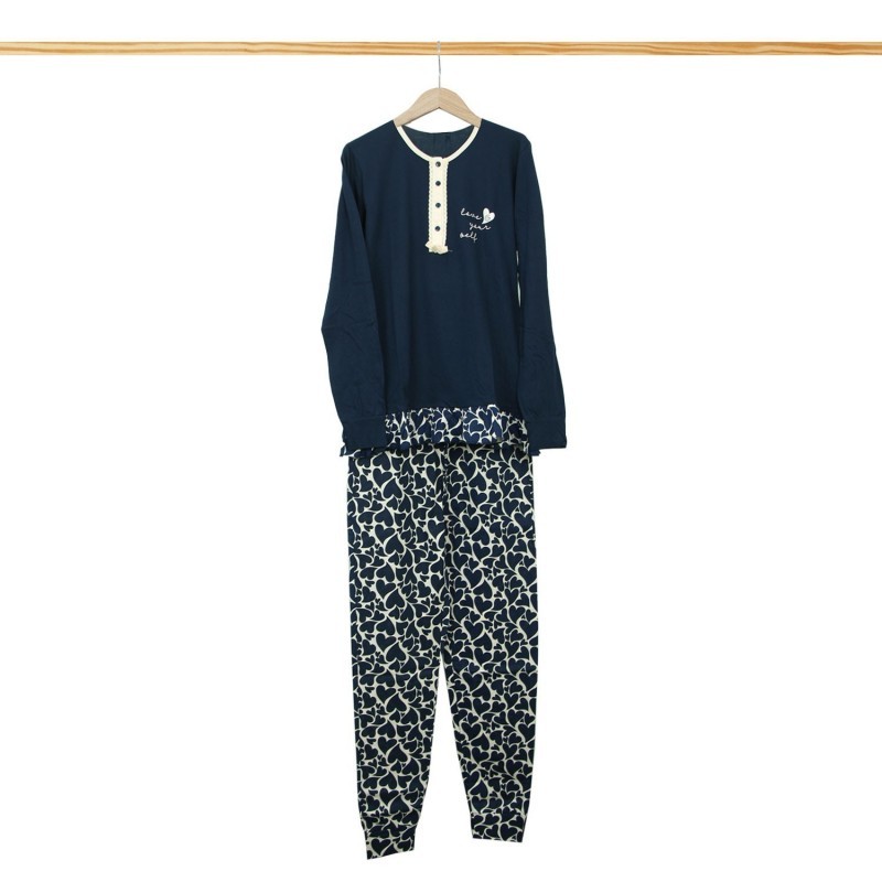 PIGIAMA LUNGO COTONE DONNA GABRIELLA GUCCI M